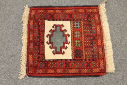 A prayer mat,