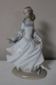 A Lladro figure of Cinderella