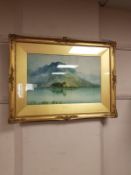 William Baker : Loch Awe, watercolour, 52 cm x 34 cm, signed, framed.