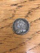 A George III sixpence 1757