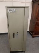 A Stratford fire safe with one key, 50 cm wide, 77 cm deep, 133.