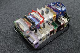 A tray of thirty boxed die cast vehicles including Lledo, Days Gone By and Models of Yesteryear,