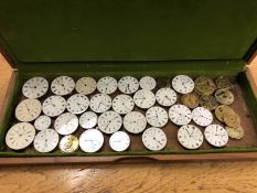 Thirty-eight pocket watch movements