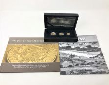 The Heroes of D-Day 75th Anniversary Gold Sovereign Prestige Set,