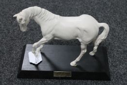 A Beswick figure; Spirit of Youth, in white matte finish,