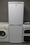 A Hotpoint Future upright fridge freezer