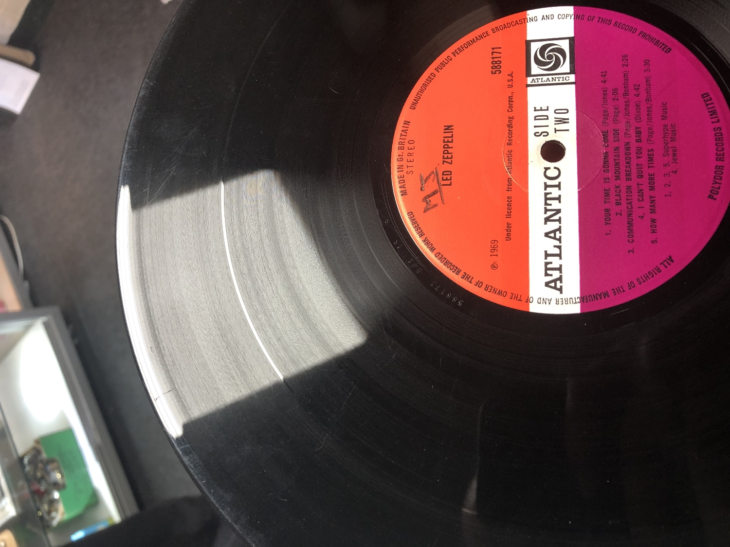 Led Zeppelin - Led Zeppelin, Atlantic Records 588 171, - Image 8 of 14