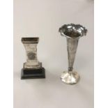 Two silver trophies for The Royal Hong Kong Golf Club, one signed Wai,