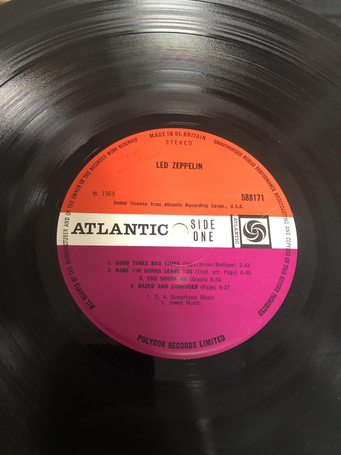 Led Zeppelin - Led Zeppelin, Atlantic Records 588 171, - Image 14 of 14