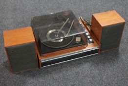 A Decca Sound 60 B turntable with speakers