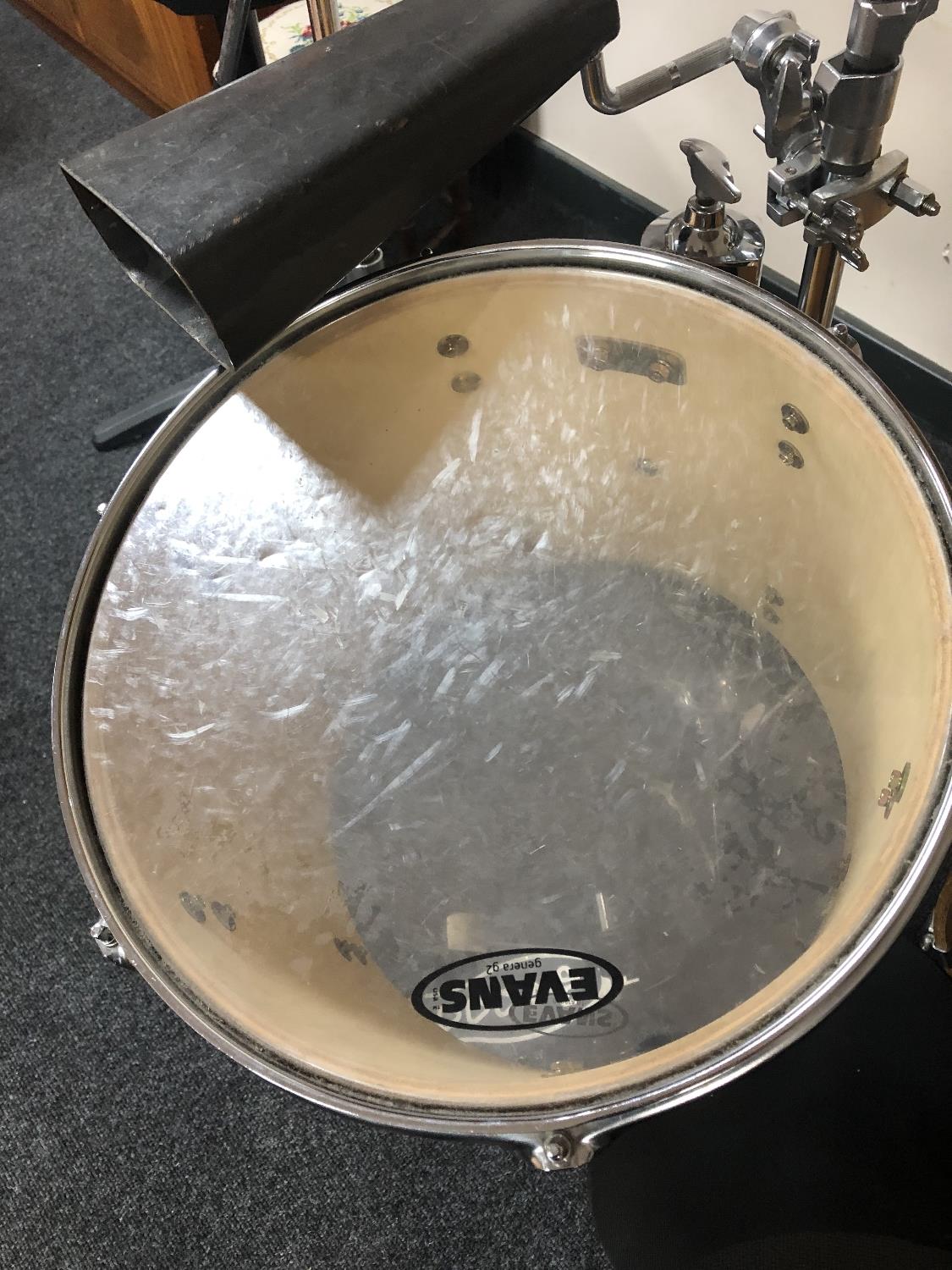 A Yamaha stage custom drum kit with Evans Genera G" drum skins, - Image 3 of 13