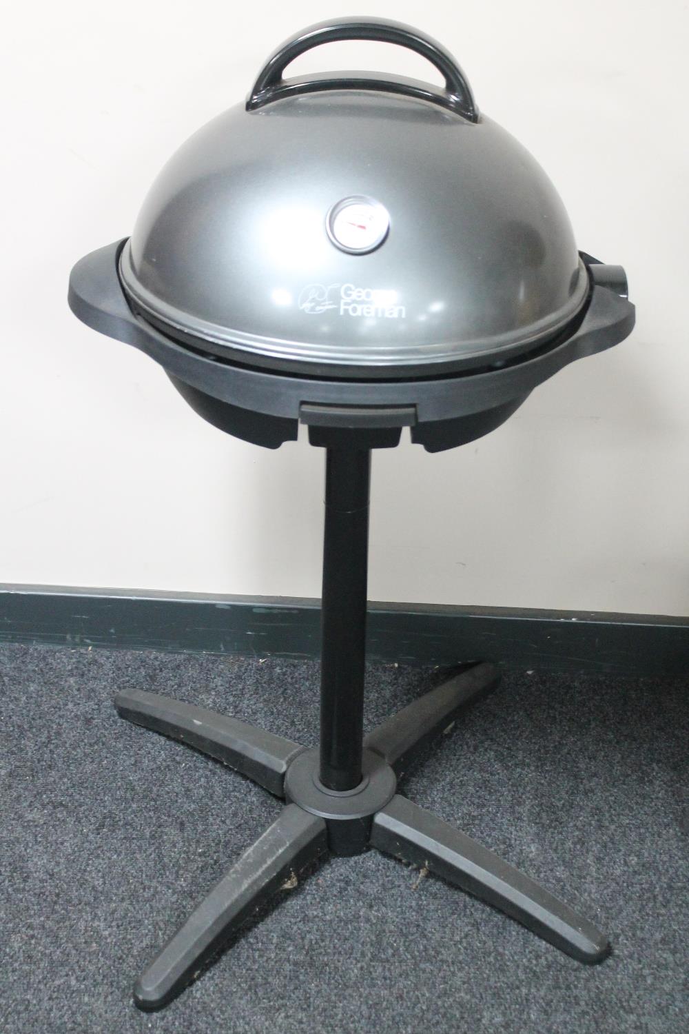 A George Foreman outdoor grill