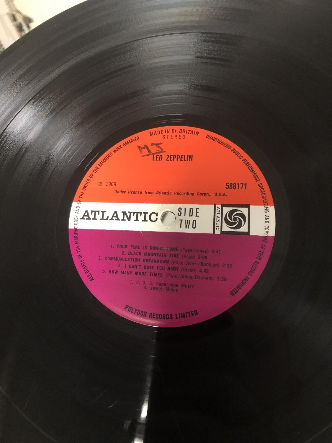 Led Zeppelin - Led Zeppelin, Atlantic Records 588 171, - Image 3 of 14