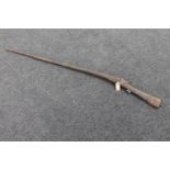 A 19th century Indo-Persian musket