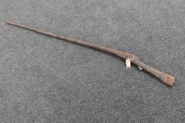 A 19th century Indo-Persian musket