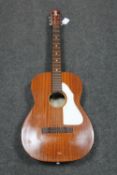 An Eko 1960's Colorado acoustic guitar
