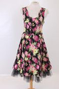 Twenty-three Vintage Flower Sweetheart Dresses,