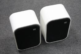 A pair of Wharfedale Denton 1 speakers