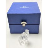 A boxed Swarovski crystal figure - Cheetah