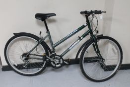 A Lady's Magma chrome comp mountain bike