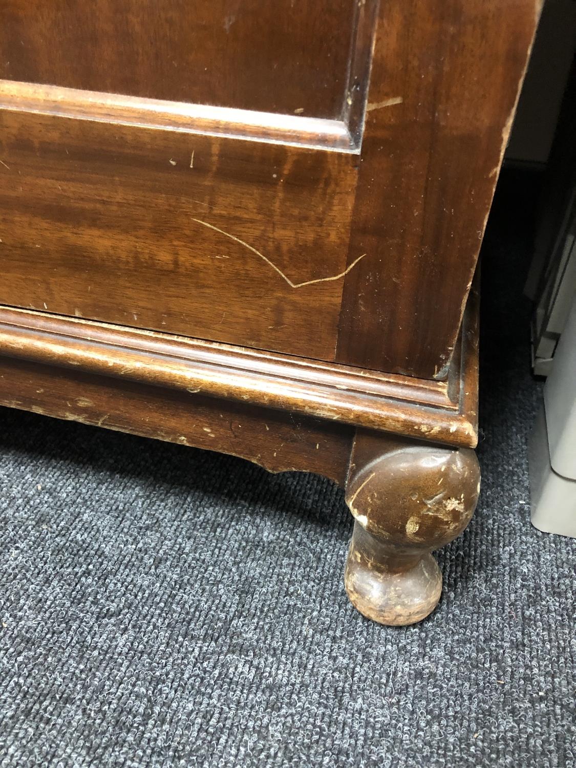 An Edwardian mahogany Verithing gentleman's compactum wardrobe CONDITION REPORT: - Image 4 of 14