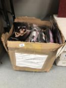 A box of 148 lingerie sets