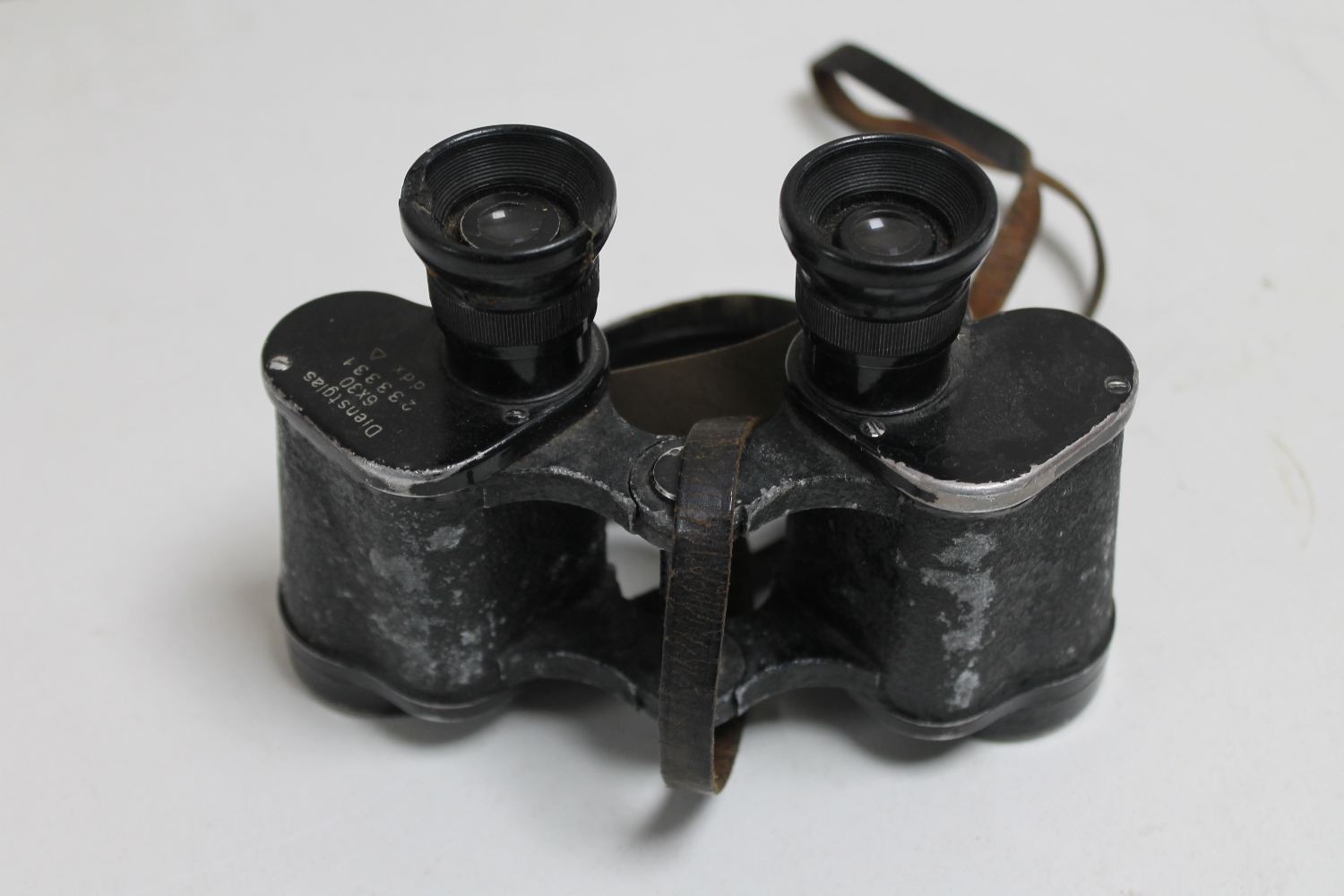 A pair of WWII German military field glasses