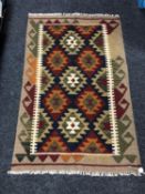 A Maimana kilim rug,