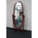 A cheval mirror