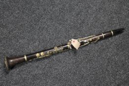 A clarinet by Boosie & Hawkes of London