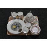 A tray of twenty-seven piece Paragon Country Lane tea service,