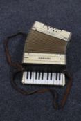 A Hohner Student I accordion