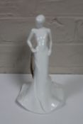 A Coalport figure - Music and Dance Madrigal White