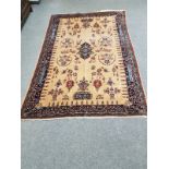 An antique Sivas rug 181 cm x 268 cm