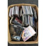 A box of quantity of assorted CD's : Muse, Pulp,