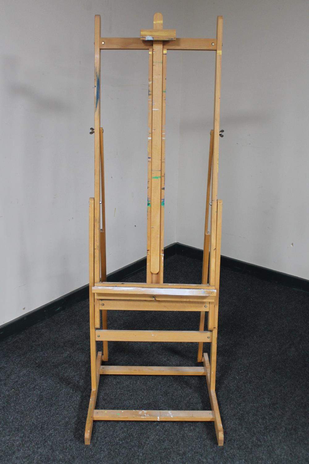 An artist's easel by Mabef