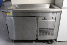 A Victor refrigerated bain marie counter (no pots)