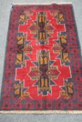 A Choli kilim mat,