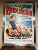 A railway advertising picture - Bridlington