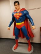 A life size super hero figure - Superman,