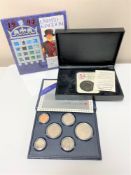 A 1994 United Kingdom Brilliant un-circulated coin collection,