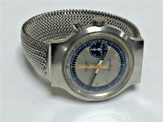 A Longines Conquest Munich Olympic Games 1972 gent's wristwatch on expanding strap