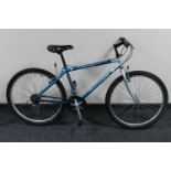 A Dawes Zenta 21 gear mountain bike, with comfort saddle,