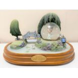A Disney Mary Poppins 40th Anniversary musical and revolving snow globe in original box