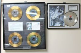 A framed Elvis Presley 1969 RCZ four disc set, limited edition number 717 of 1969,