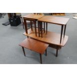 A mid 20th century Danish teak coffee table,