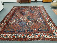 An antique Bakhtiari carpet, West Iran,