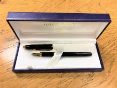 A Cross fountain pen with 18ct gold nib,