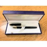 A Cross fountain pen with 18ct gold nib,