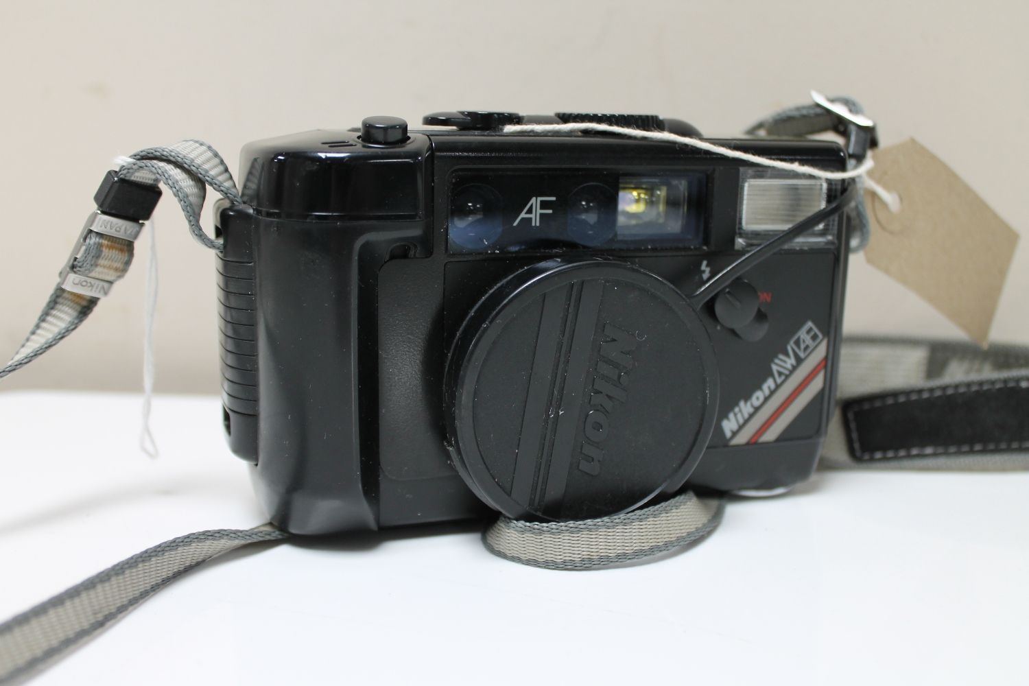 A Nikon L35AWAF camera with Nikon 35mm lens